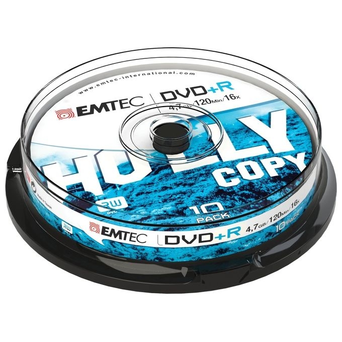Emtec Dvd+r 4,7gb 10pcs