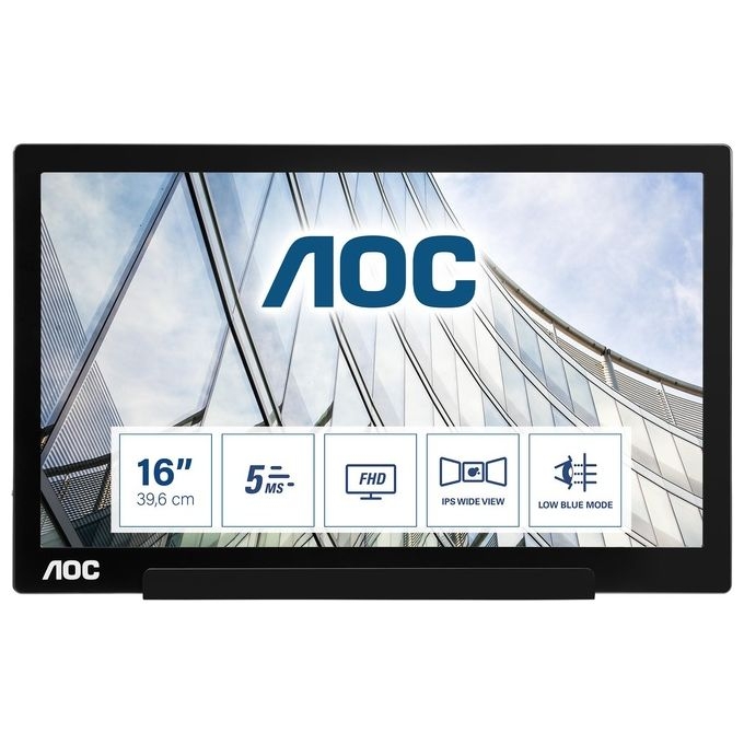 AOC Monitor Portatile 15.6