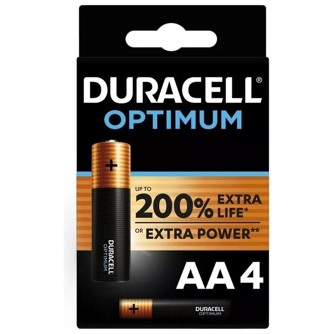 Duracell Optimum AA X4