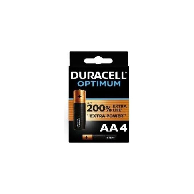 Duracell Optimum AAA X4