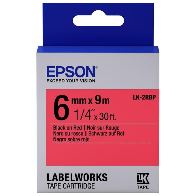 Epson Nastro Lk2rbp Pastel