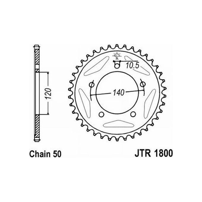 Jt JTR1800.42ZBK Corona 1800