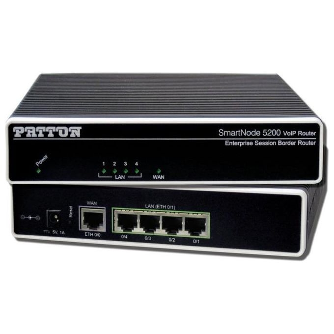 Patton SN5200/4B/EUI Gateway/Controller 10,100