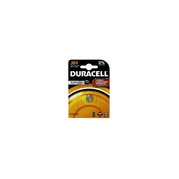 Pile Duracell Watch Silver-Oxide