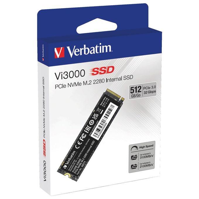 Verbatim Vi3000 Ssd 512Gb