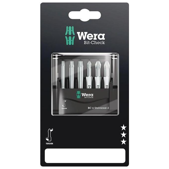Wera Bit-Check 6 Universal