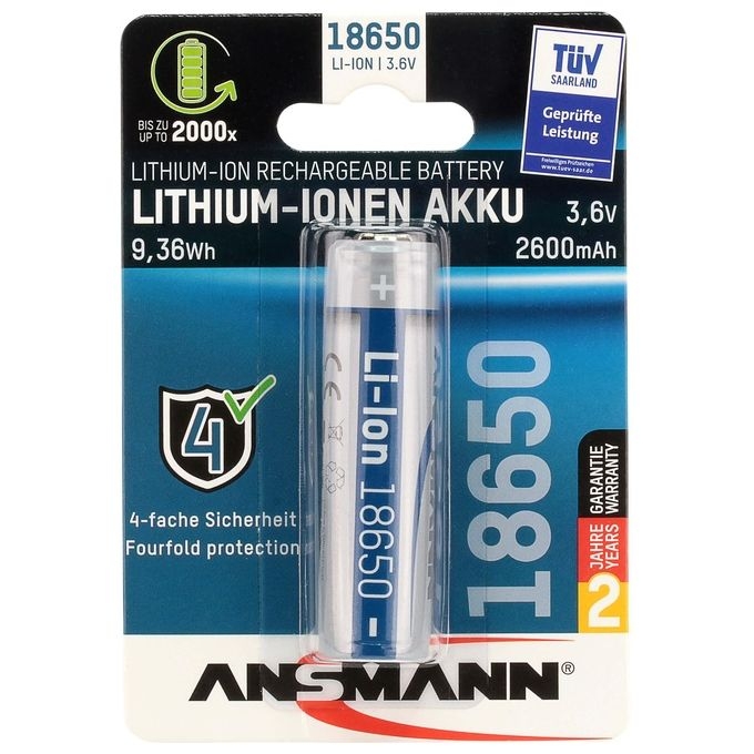 Ansmann 18650 Li-Ion Battery