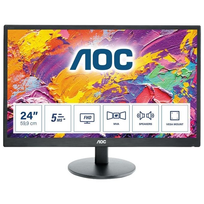 AOC Monitor 23.6 LED
