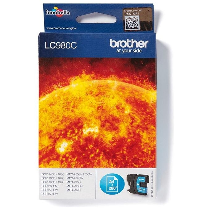Brother LC-980C Ciano DCP-165C