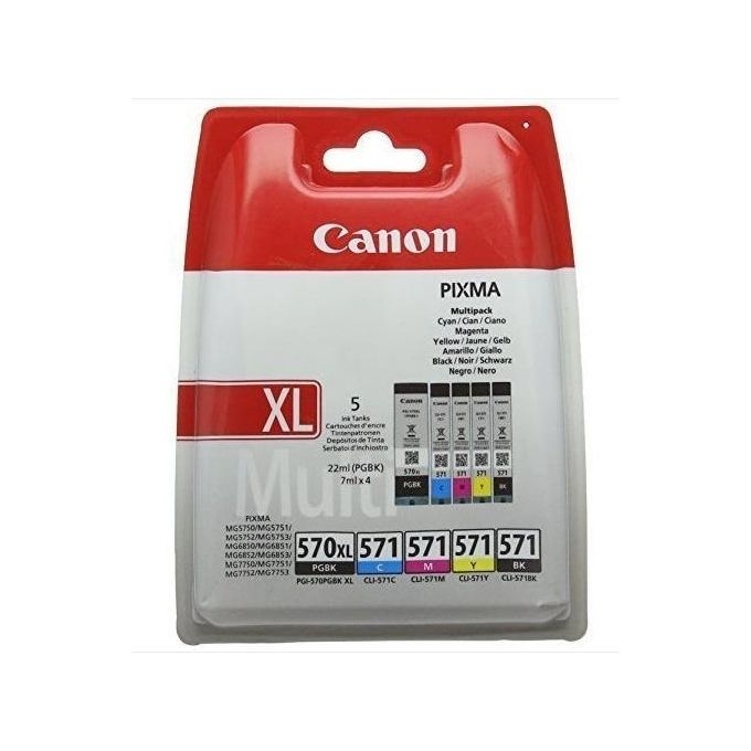 Canon PGI-570XL/CLI-571 PGBK Cartuccia