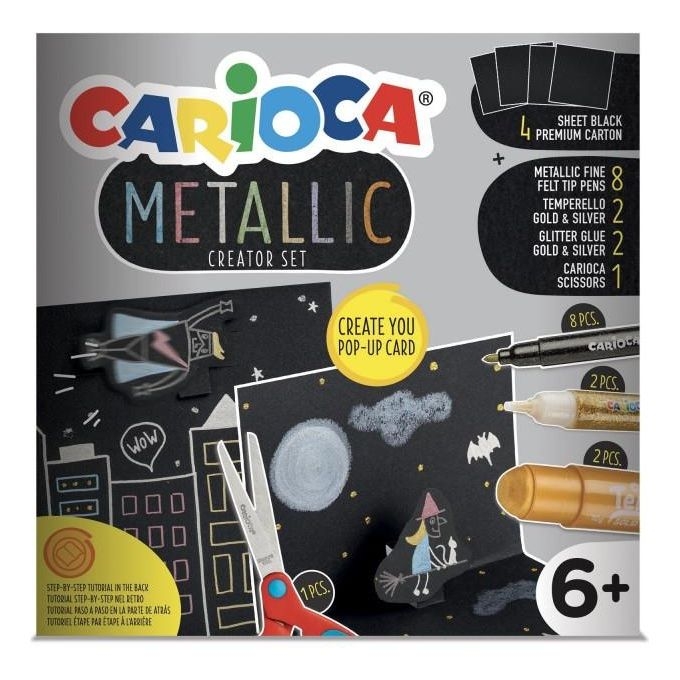 Carioca Kit Metallic Pop