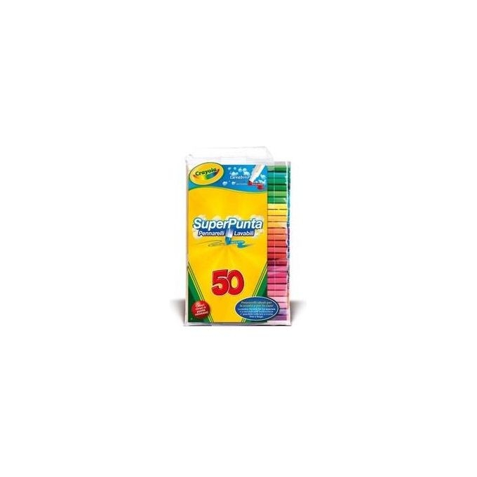 Crayola 50 Pennarelli Superpunta