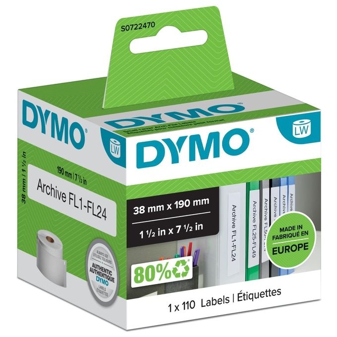 Dymo Cf110 Etichette Labelwriter