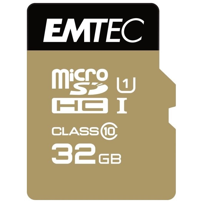 Emtec Gold+ ECMSDM32GHC10GP Micro