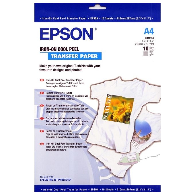 Epson Carta Iron-on-transfer A4