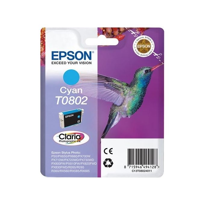 Epson Cartuccia Ciano Blister
