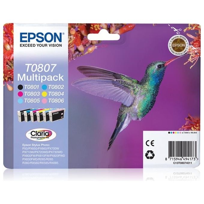 Epson Multipack (t080) 6