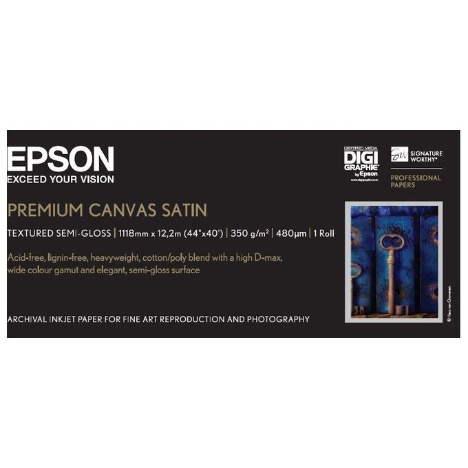 Epson Premium Canvas Satin