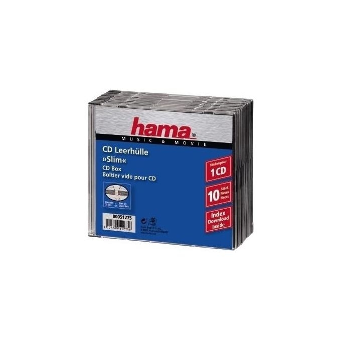 Hama CD-Custodia Vuota Slim-Line