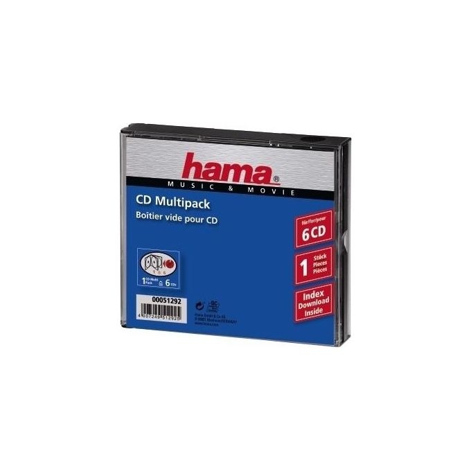 Hama CD-Multipack 6 Dischi