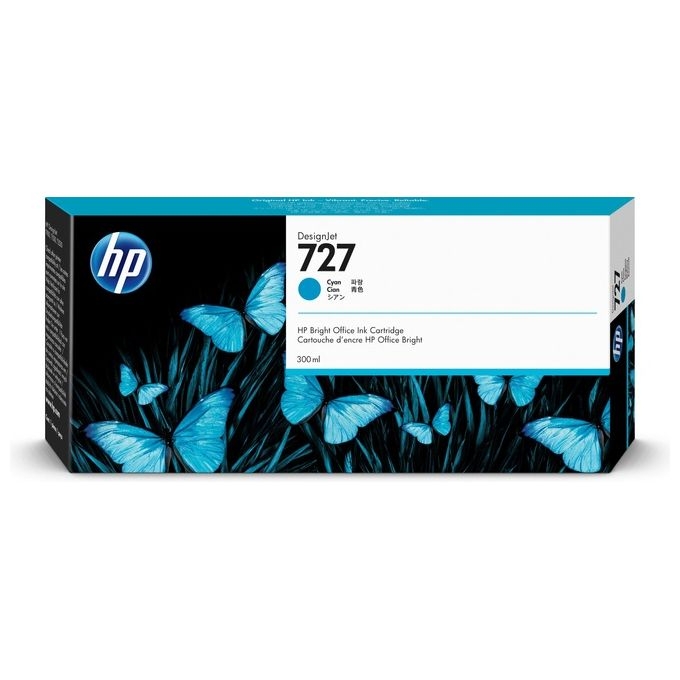 HP 727 300-ml Cyan