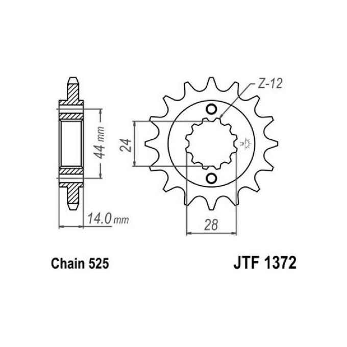 Jt JTF1372.17RB Pignone 1372