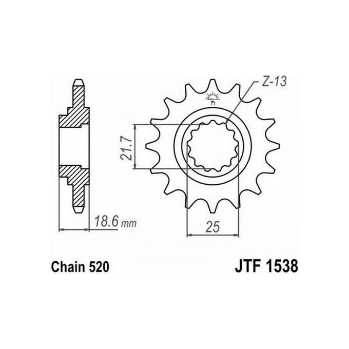 Jt JTF1538.15RB Pignone 1538