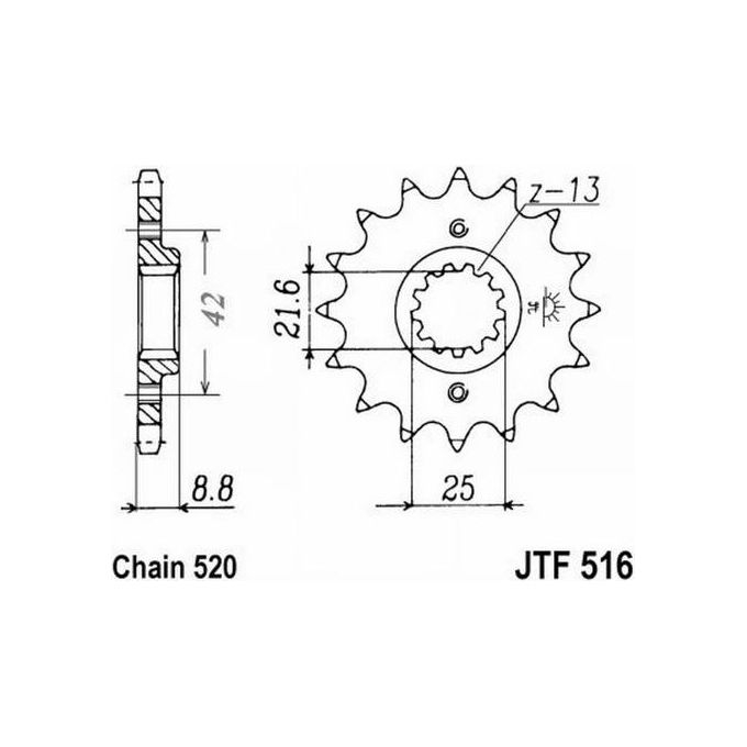 Jt JTF516.16RB Pignone 516
