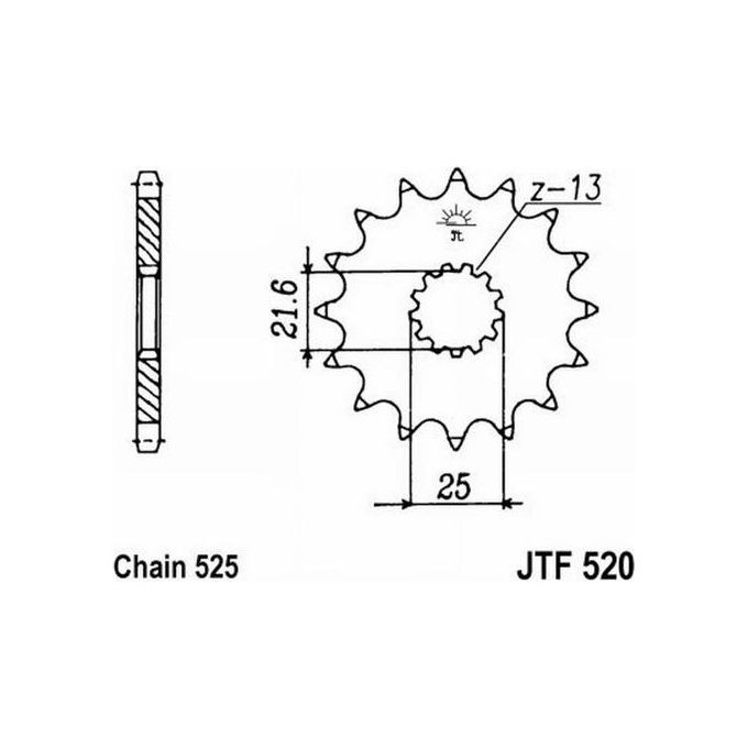 Jt JTF520.16RB Pignone 520
