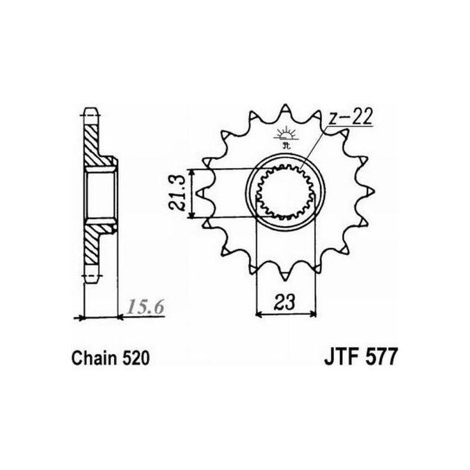 Jt JTF577.15RB Pignone 577
