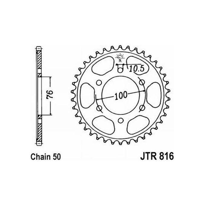 Jt JTR816.45ZBK Corona 816