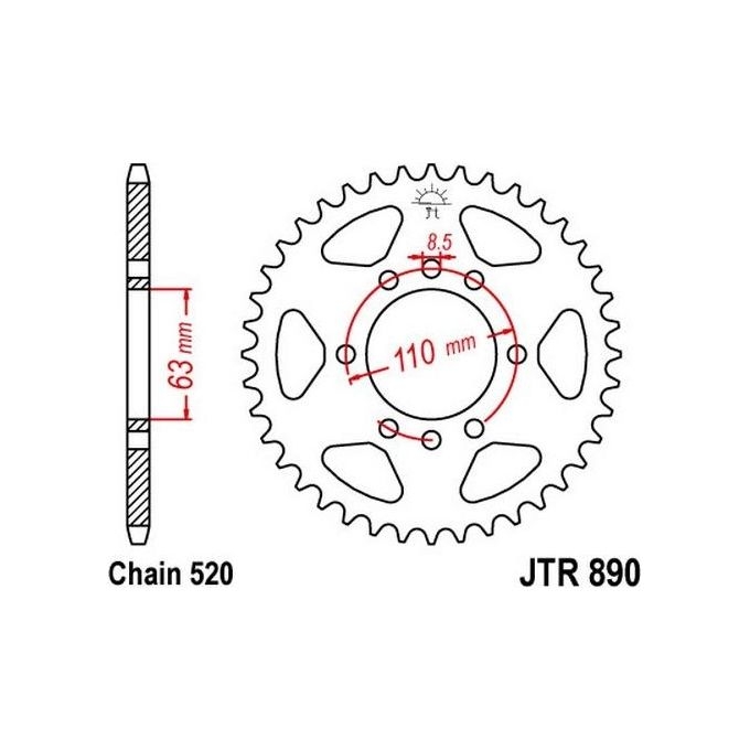Jt JTR890.42ZBK Corona 890