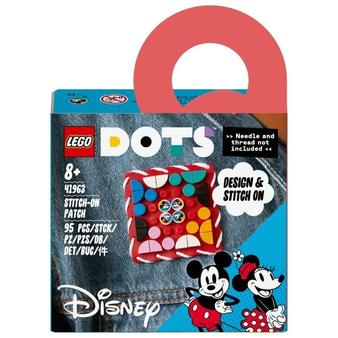 LEGO Dots Patch Stitch-On