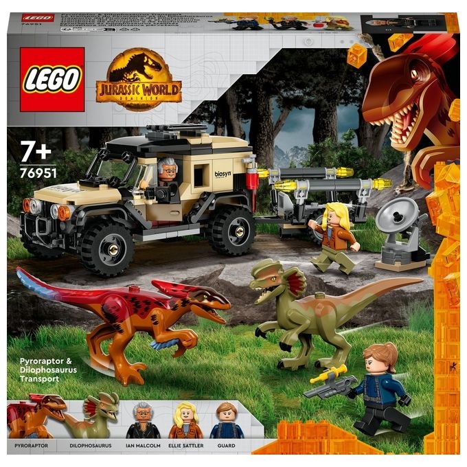 LEGO Jurassic World Trasporto