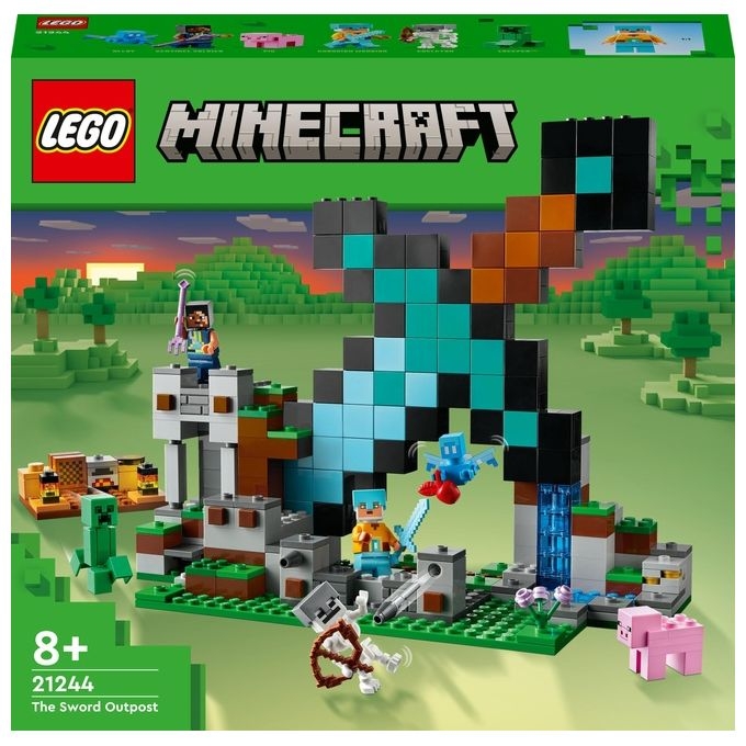 LEGO Minecraft 21244 LAvamposto
