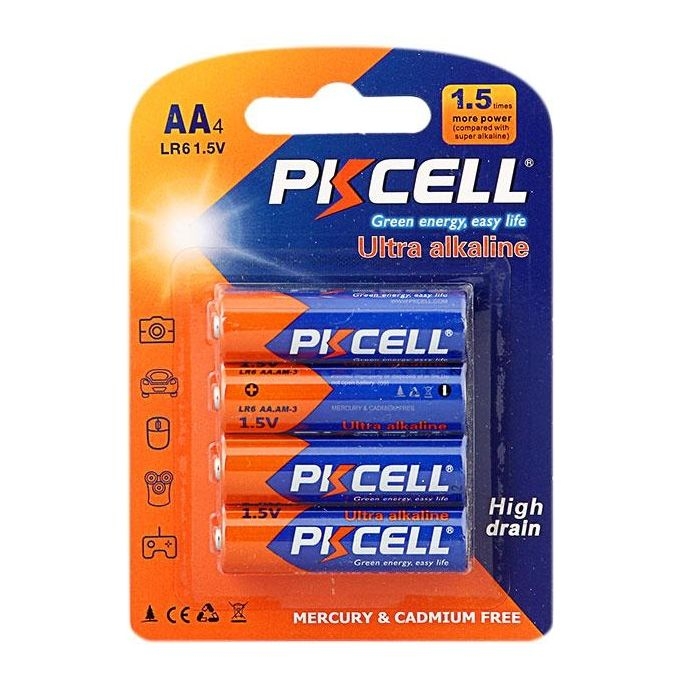 Pkcell Batterie Ultra Alcaline