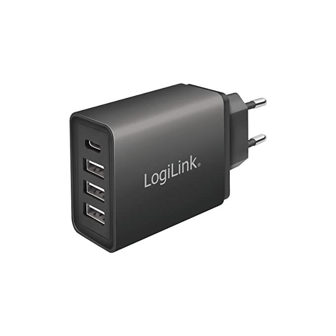 Logilink Caricabatterie Usb Con