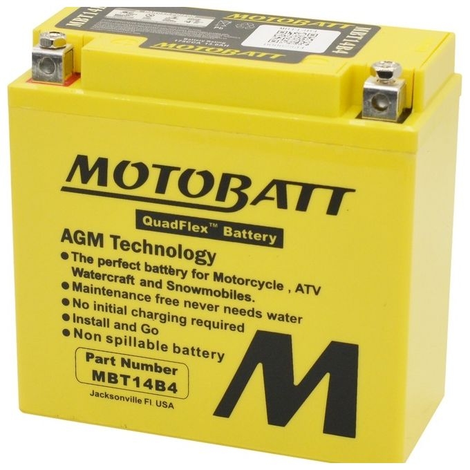 Motobatt MBT14B4 Batteria Moto