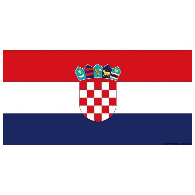 Bandiera Croazia 20 X