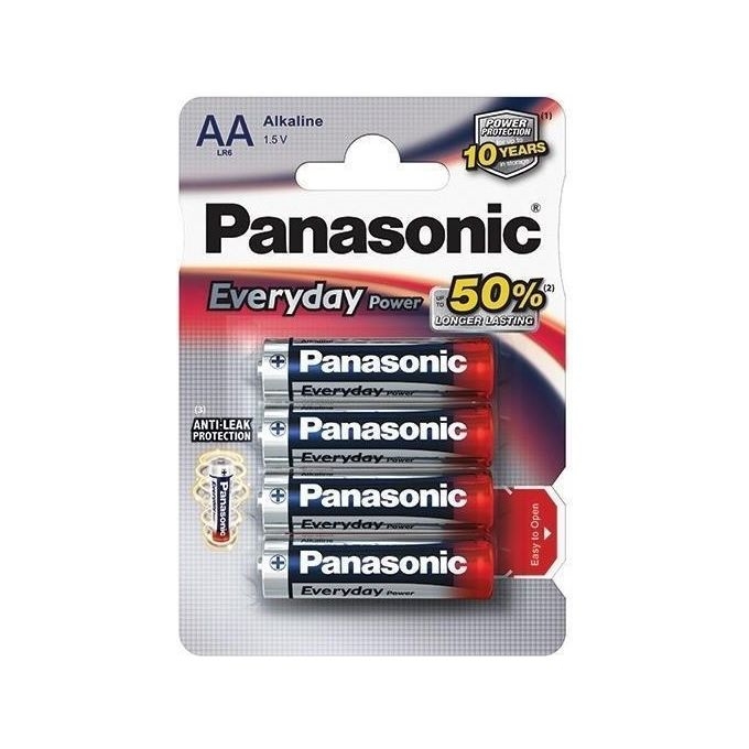 Panasonic Batterie Alcaline Stilo