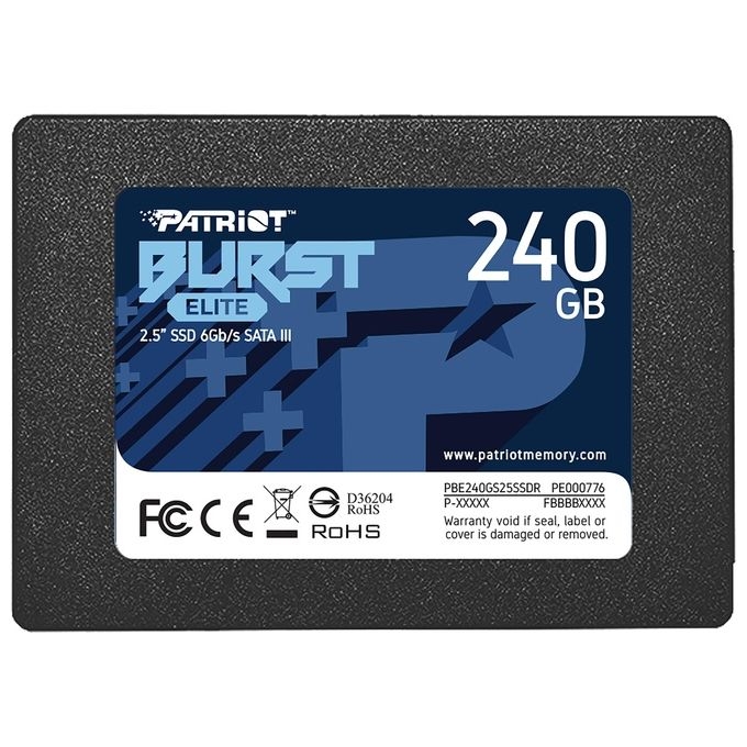 Patriot PBE240GS25SSDR Solid State