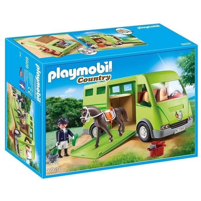 Playmobil Furgone Trasporto Cavalli