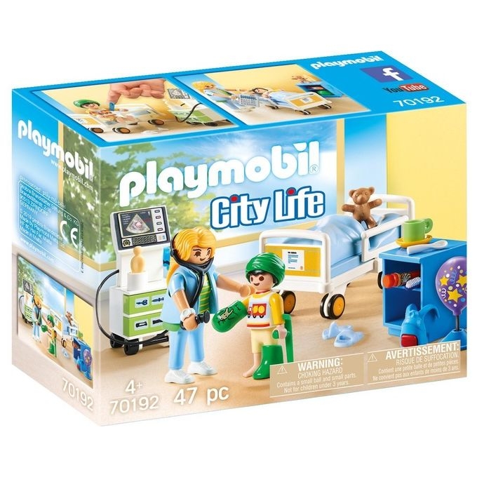 Playmobil Reparto Ospedale Bambini