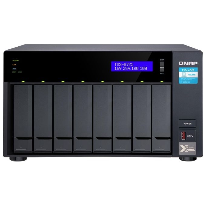 Qnap TVS-872X-I3-8G Server NAS