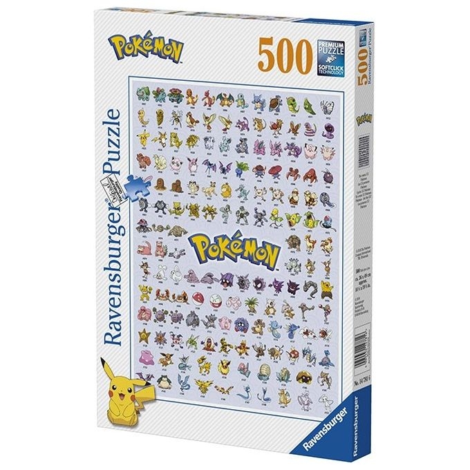 Ravensburger: 500 Pz Pokemon