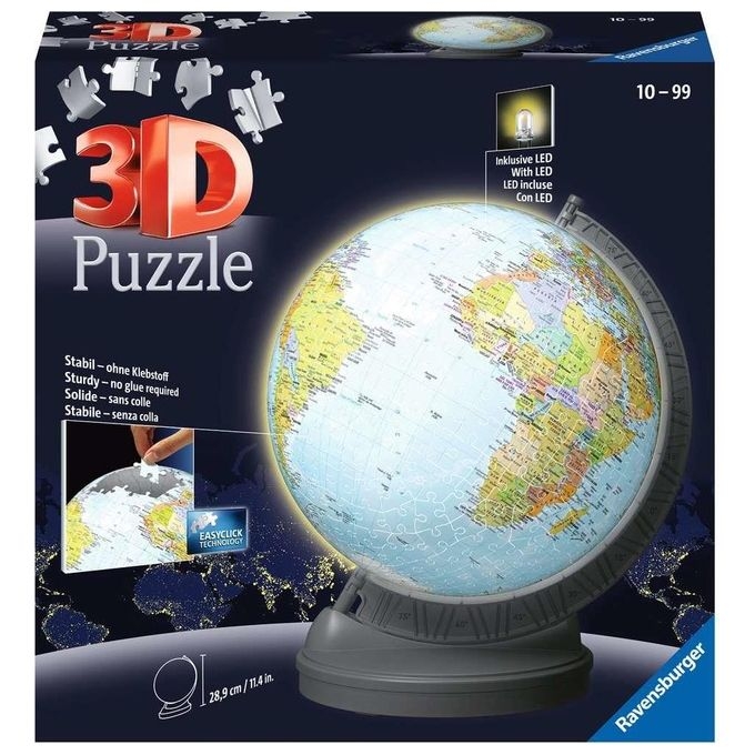 Ravensburger Puzzle 3D Mappamondo