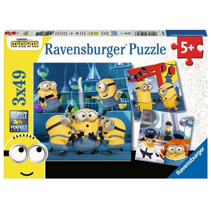 Ravensburger Puzzle Minions Assortito