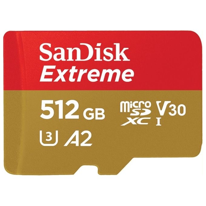 SanDisk Extreme 512Gb MicroSDHC