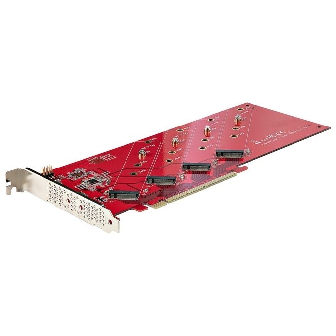StarTech.com QUAD-M2-PCIE-CARD-B Scheda Di