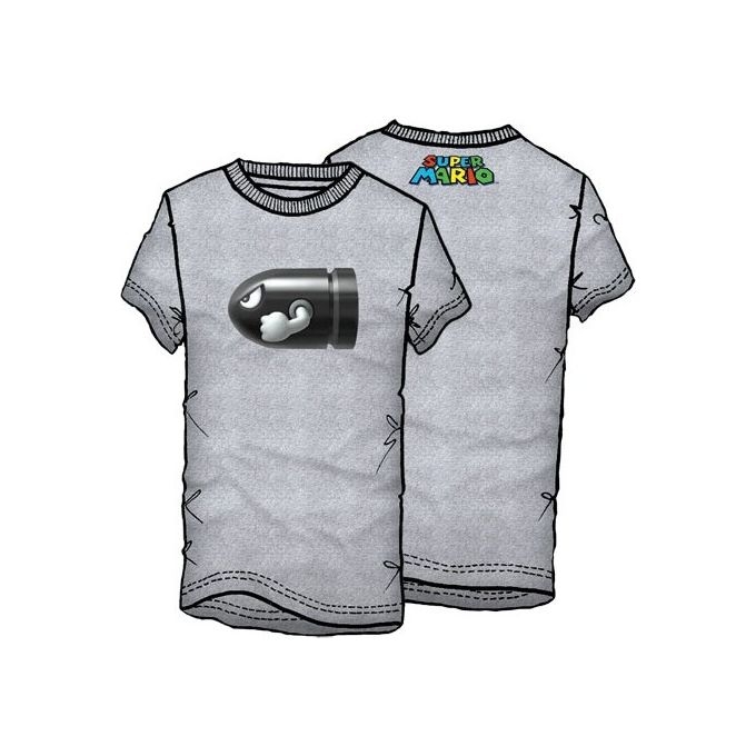 T-Shirt Super Mario Proiettile